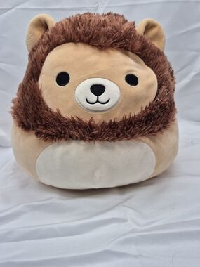Plush Hedgehog Pillow Soft Stuffed Animal - Beige and Brown